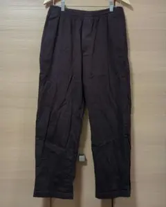 UNIQLO イージーリラックスアンクルパンツ M ブラウン