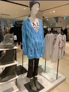 ZARA ザラ　完売ニット　ブルー　水色