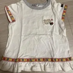 DOUBLE.B フリル付きTシャツ 90サイズのサムネイル