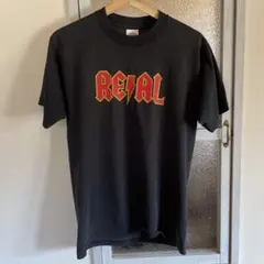 90s REAL Skateboards Tシャツ ブラックフェード シングル - メルカリ