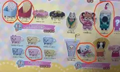 【限定値下げ中】シルバニアファミリー E F G賞セット シルバニアくじ 5点