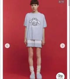 【新品】ジェラートピケサンリオハウス　シナモロール　スムーズィーセットアップ