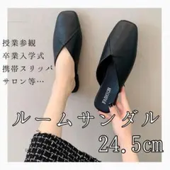 ルームサンダル　24.5㎝　携帯スリッパ　室内室外　軽量　学校行事　サロン　来客のサムネイル