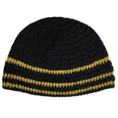 クラッシャーハット クロシェハット バケットハット 手編み ニット帽 ビーニー