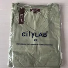 新品未使用品CityLab(シティラブ)Premium CottonTシャツ　緑