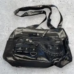 スタッズ ショルダーバッグ city bag y2k グランジ