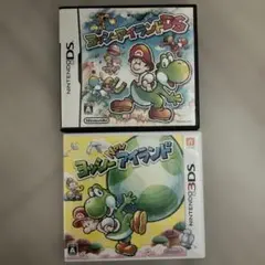 3DS DS ソフト　ヨッシーアイランドDS & ヨッシーNewアイランドセット