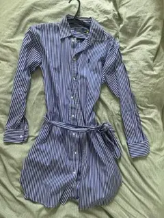 POLO RALPH LAUREN シャツワンピース ミニワンピース　長袖