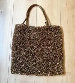 ANTEPRIMAワイヤーバッグ　ゴールドのサムネイル