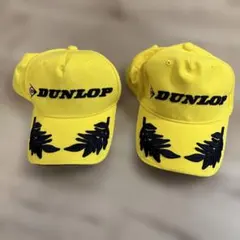 DUNLOP 黄色 キャップ 2個セットのサムネイル