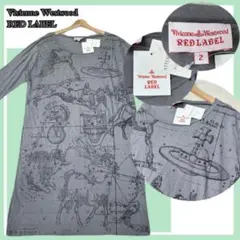 ✨新品✨VivienneWestwood 星座プリント カットソー ワンピースのサムネイル