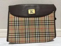 Burberrys ノバチェック クラッチバッグ