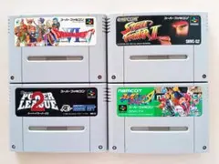 スーパーファミコン いろいろ4本セット 動作確認済み