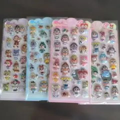クライベイビー 4枚セット ぷくぷくシール 大人気