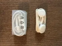 ホワイト 有線イヤホン 3.5mmジャック