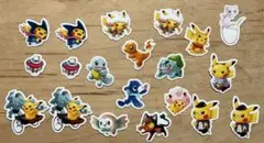 「ポケモンセンタートウキョーDX」のオープン記念シール ポケモンシールおまけ付き