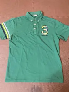 adidas アディダスゴルフ　緑色 ポロシャツ