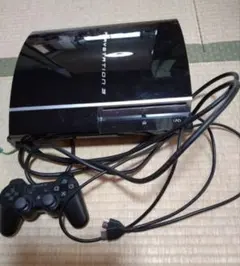 PlayStation 3 本体 黒 　PS3のみ　ジャンク品　起動します。
