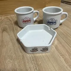 POPEYE ポパイ マグカップ 灰皿 セットのサムネイル