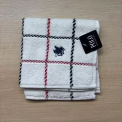 POLO チェック柄 タオルハンカチ