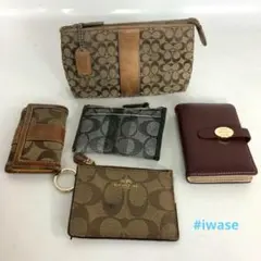 COACH コーチ など シグネチャー 財布 カードケース ポーチ 小物 セット