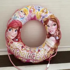ディズニープリンセス　浮き輪　60cm 中古浮き輪