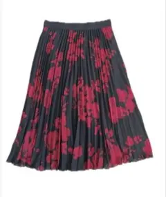 H&M プリーツスカート 黒のサムネイル