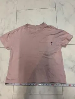 ピンクTシャツ 100