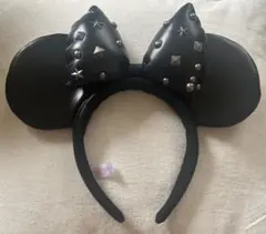 ディズニーレザースタッズ ミニーカチューシャ