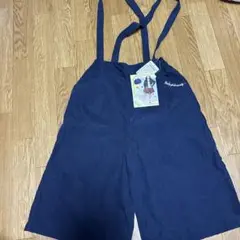 新品タグ付き　ワイドパンツ 140cm ネイビー