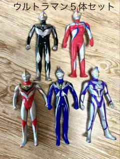 ウルトラマン ソフビ5体セット