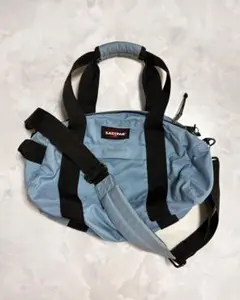 EASTPAK 2WAY ショルダーバッグ ボストン ライトブルー y2kのサムネイル