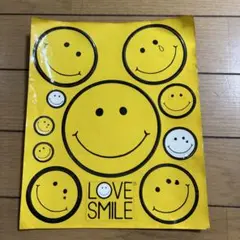 昭和レトロ　シール LOVE SMILE ステッカーセット