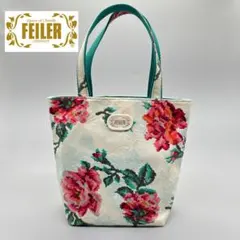 希少！【美品】フェイラー ハンドバッグ ローズ ハンドバッグ ミニトート 未使用