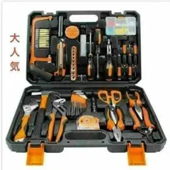 送料込大人気商品万能工具102点セット 家庭用 自転車 車 バイク ツールセットのサムネイル