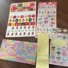 む*ぎ様 サンリオ　シール　まとめ売り