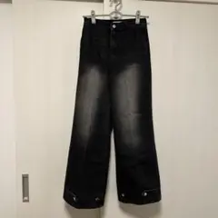 アドラー フレアデニム ブラック系2