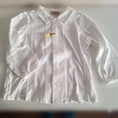 ミキハウス ホワイトシャツ 90