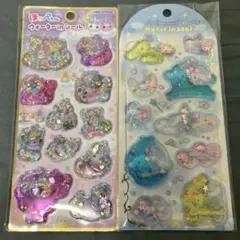 【匿名配送】正規品 ほっぺちゃん シナモロール ウォーターinシール 3D 2種