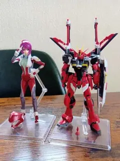 ガンプラ　素組み　RG ソードインパルスSPECⅡ フィギュアライズ　ルナマリア