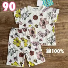 《新品》90 半袖　半ズボン　パジャマ　ルームウェアのサムネイル