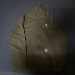 Carhartt オリーブ フルジップパーカー