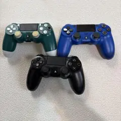 PS4 ワイヤレスコントローラー 3点セット　ジャンク品