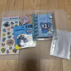 新品未使用　エンジェルブルー　シードル帳　シール　リフィル　セット