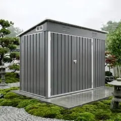 最後の1台！戸外収納庫 幅226*奥行き109*高181 開閉式ドア 換気口付き 最後の1台！戸外収納庫 幅226*奥行き109*高181 開閉式ドア 換気口付き
