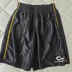 EV PLANET サッカー ハーフパンツ 黒 140のサムネイル