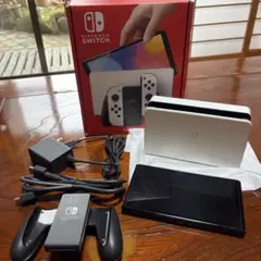 Switch有機EL ホワイト　Joy-Conなし