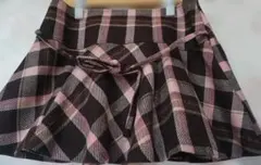 LIZLISA 姫 チェックフリルスカート