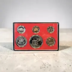 【美品】1973年 米国 プルーフセット 硬貨 6枚セットのサムネイル