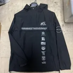Back Channel ナイロンジャケット ブラックのサムネイル